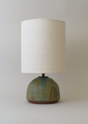 Small Agnes Lamp in Mottled Azure - Victoria Morris